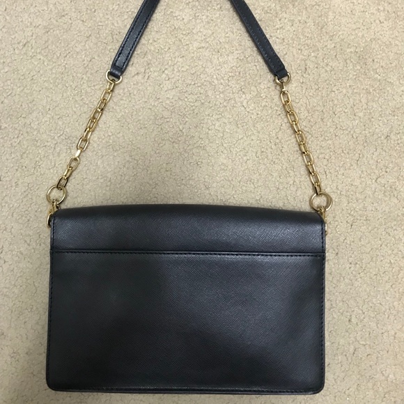 Tory Burch black and gold handbag - Picture 4 of 5